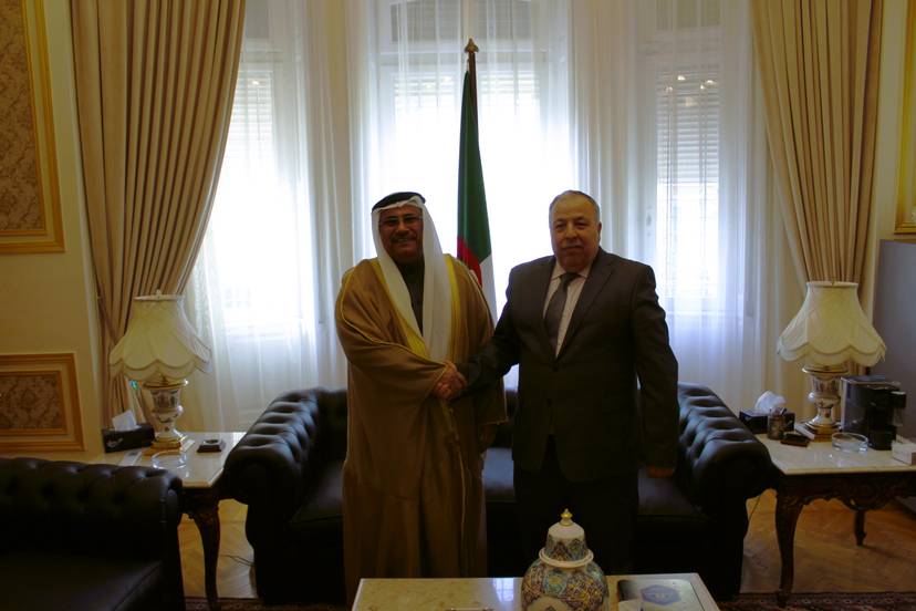 Receiving the President of the Arab Parliament