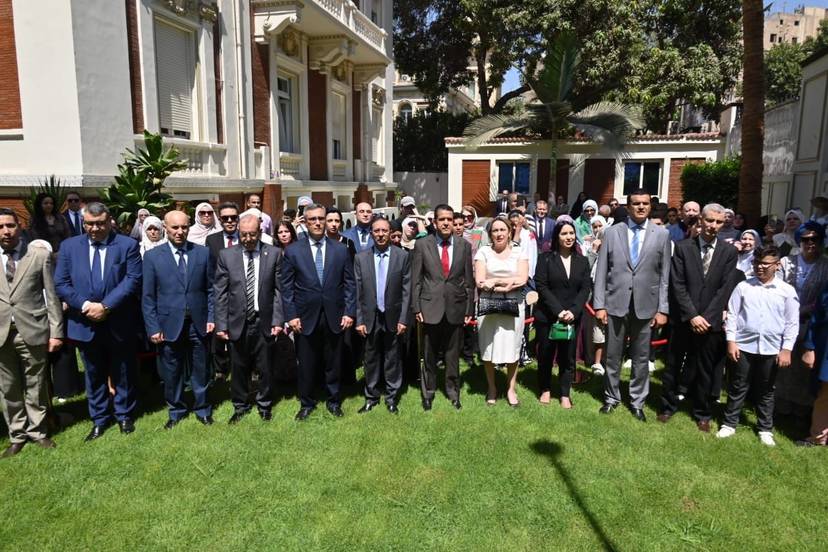 The Algerian Embassy in Cairo commemorates the 63rd anniversary of Independence and Youth Day