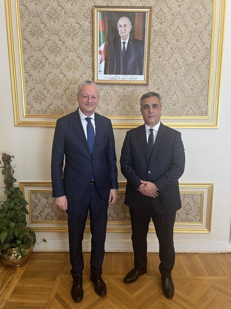 Hosting His Excellency Ambassador Hatem Tag El-Din, Secretary General of the African Federation of Construction Contractors' Organizations