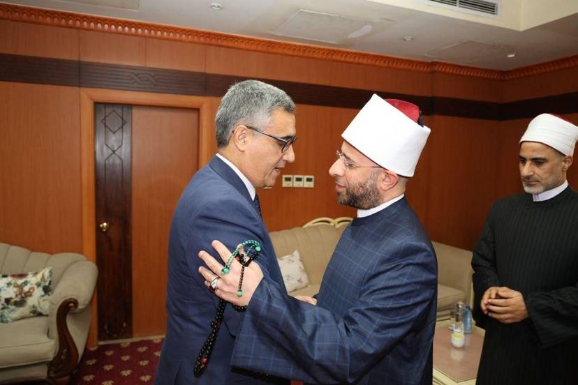 His Excellency the Ambassador is taking part in the inauguration of the first joint training cycle for Algerian and Egyptian religious guides