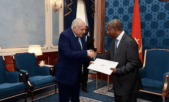 Mr. Attaf received by the President of the Republic of Angola