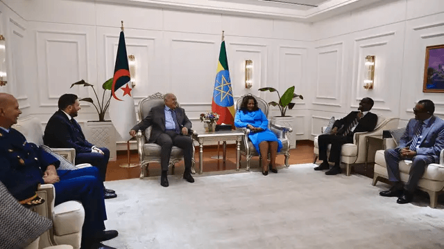 Mr. Attaf on visit to Ethiopia as President of the Republic’s special envoy