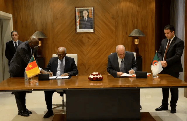 M. Attaf receives Cameroonian counterpart